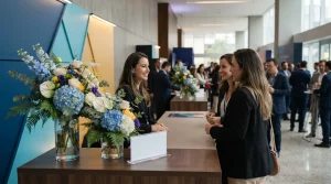 Como Integrar Escolha de Flores na Comunicação Visual de Eventos Corporativos para Potencializar Experiências de Marca